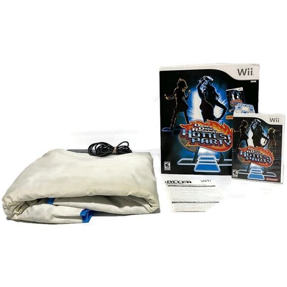 Wii Dance Dance Revolution Hottest Party Game and Controller Nintendo Wii Bundle - Picture 1 of 11